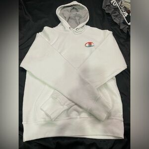 White Champion Hoodie
